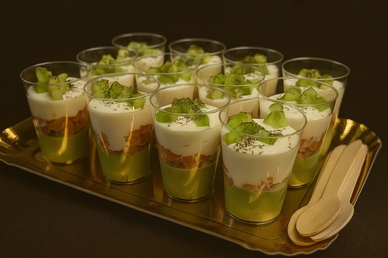 verrines saumon avocat