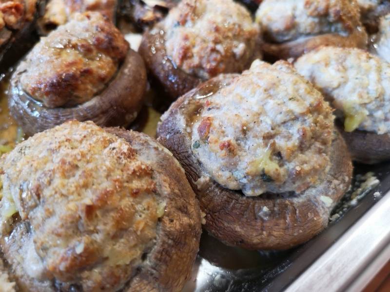 Champignons farcis