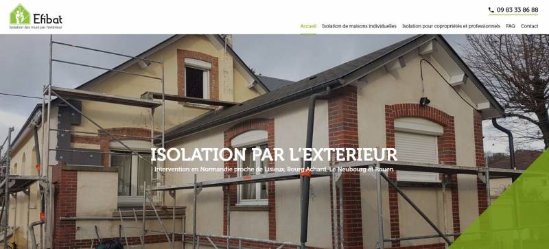 Isolation par l'extérieur à Auxerre