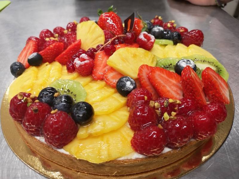 Tarte aux fruits de saison