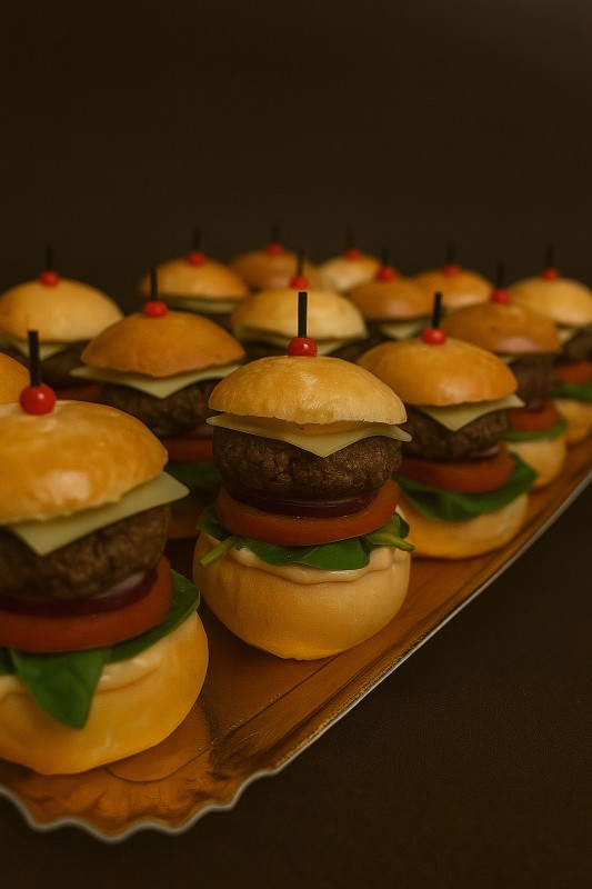 mini burgers boeuf