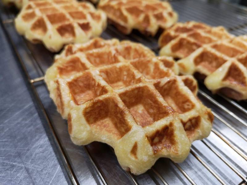 Les gaufre Liégeoises