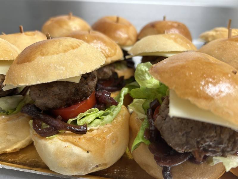 Les Mini burgers au boeuf